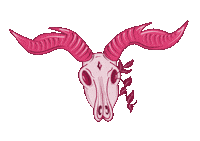 Skull Sticker
