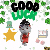 Boa Sorte Good Luck GIF by Zhotcita