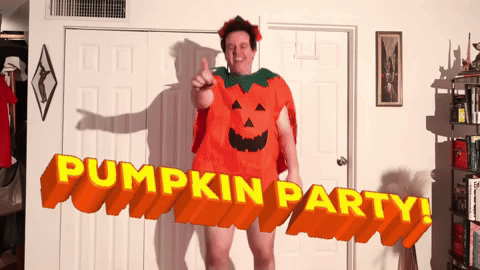 Pumpkin Party GIF