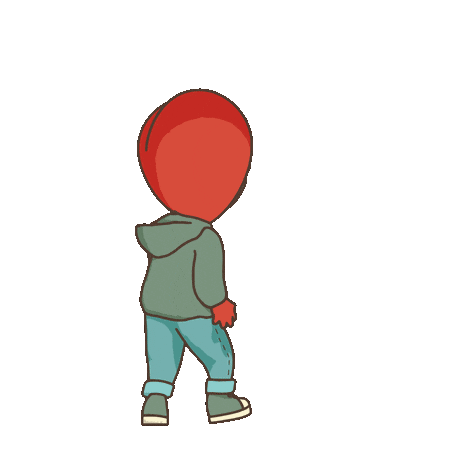 Pacing Back And Forth Sticker by LT3 Creations