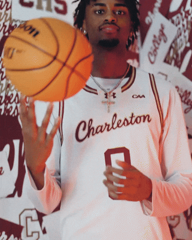 College Of Charleston Hoops GIF by Charleston Basketball
