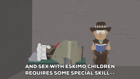 chef telling GIF by South Park 