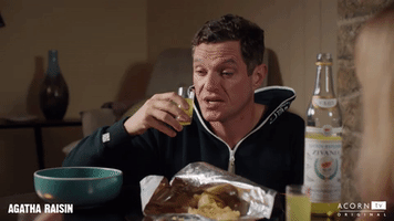 agatha raisin cheers GIF by Acorn TV