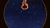 shooting star hello GIF by Cartoon Hangover