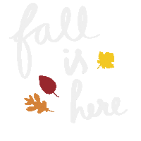 aishdoodles fall autumn fall leaves autumn leaves Sticker