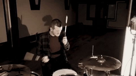 Empyre giphygifmaker beat drums drumming GIF