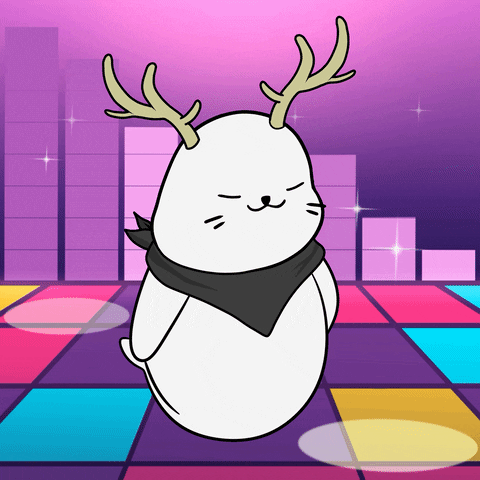 Happy Dance GIF by Sappy Seals Community