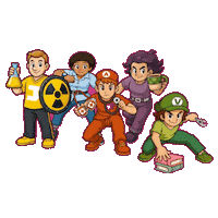 Level Up Hero Sticker by inMyWELT