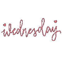 poladoodles pink text wednesday mean girls Sticker