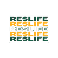 Green And Gold Fun Sticker by ArkansasTech