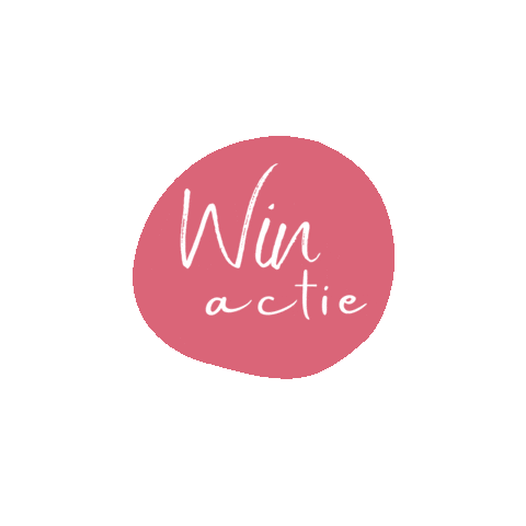 Pink Win Sticker by liel