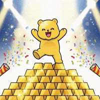 Made It Success GIF by Kanpai Pandas