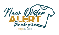 New Order Alert Sticker by workbyleigh