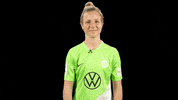 Svenja Huth Hello GIF by VfL Wolfsburg