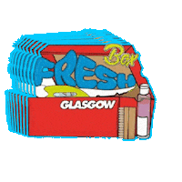 boxfreshglasgow cool box shoes fresh Sticker
