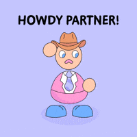 Cowboy Hello GIF by Fatman