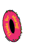 Monster Thank You Sticker