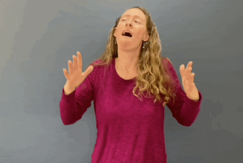 Excited Asl GIF