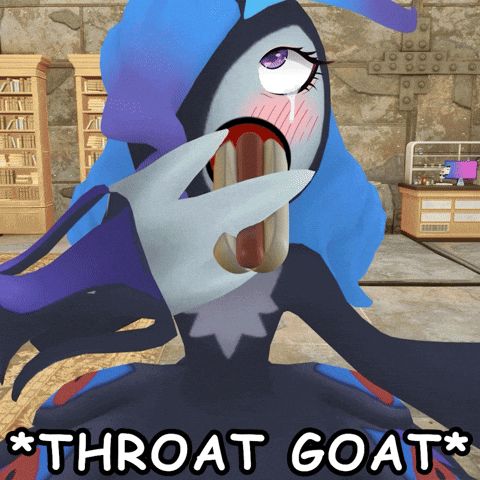 CaptainZekter giphyupload hotdog goth girl palworld GIF