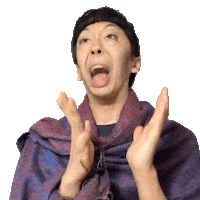 Shocked Surprise Sticker