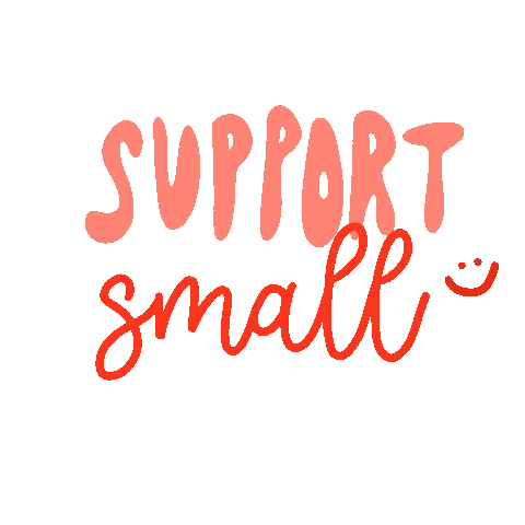 thetrendymood business support small business small Sticker