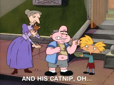 hey arnold nick splat GIF