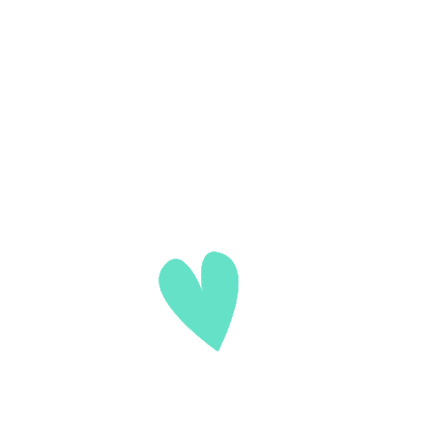 magestudiodedesign giphyupload heart coracao teal heart Sticker
