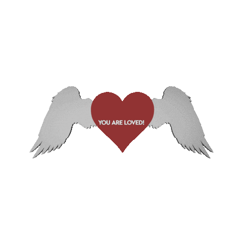 JORDYNTANKED love heart i love you angel Sticker