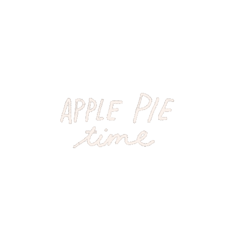 Apple Pie Fall Sticker by BrittDoesDesign