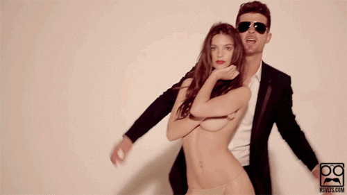 robin thicke GIF