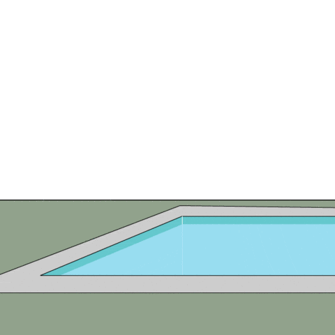 Jump In Swimming Sticker by Abster