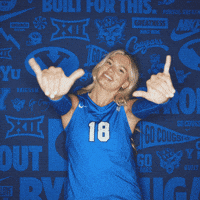 Ncaa Volleyball Go Cougs GIF by BYU Cougars