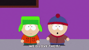 happy stan marsh GIF by South Park 
