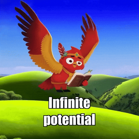 Wisdom Infinite Potential GIF by The Cardinal Virtue