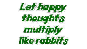 Happy Thoughts Sticker by OpticalArtInc.