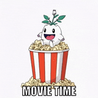 Movie Theater Popcorn GIF by Magic Eden