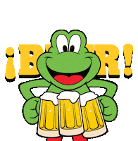 Beer Cerveza Sticker by Señor frogs