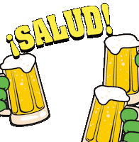 Cheers Cerveza Sticker by Señor frogs