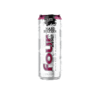 Black Cherry Deal With It Sticker by Four Loko