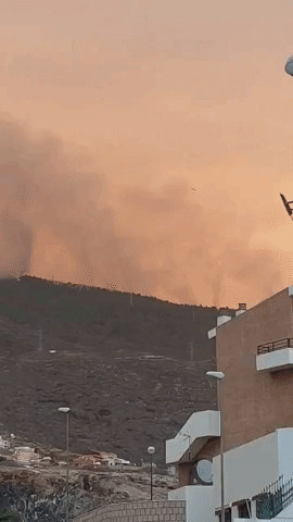 Evacuation Orders Stand as Tenerife Wildfire Nears Northern Villages