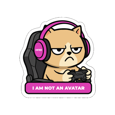 Milan Games Week Cat Sticker by INTRED