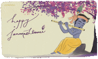 Krishna Janmashtami Festival GIF by Rekhta