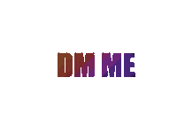 Arti_Kornienko text dm direct dm me Sticker