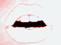 red lipstick GIF