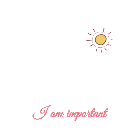 theselfworthmovement giphyupload self-worth the self worth movement i am important Sticker