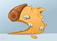 Pizza GIF by Dan Becker