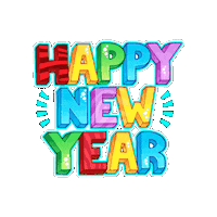 Happy New Year Fun Sticker by @Phetus88