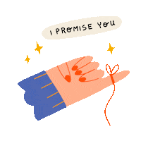 Hand Sparkle Sticker