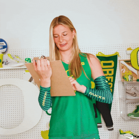 Oregon Duck Volleyball GIF by GoDucks