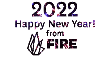 New Year Fire Sticker by TheFIREorg